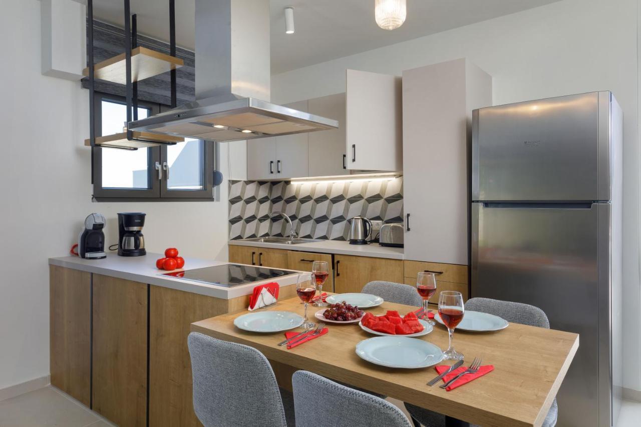 Apartment Tilio - New Apartment With Private Pool 1400M From The Beach Rethymno  Exterior photo